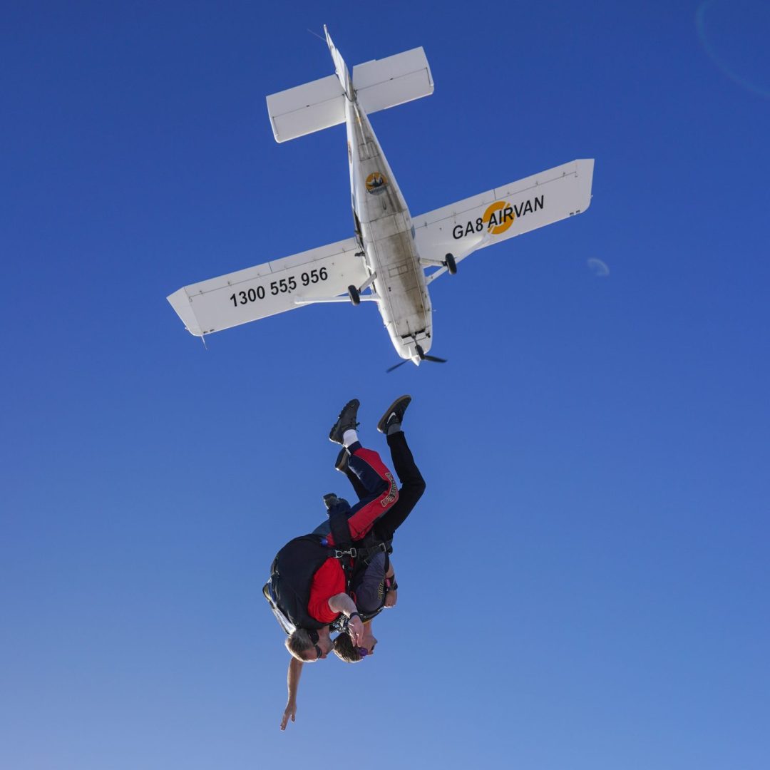 Tandem skydiving in victoria Melbourne